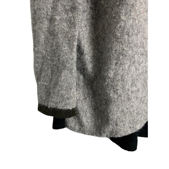 Vince Cashmere Sweater Xs Black Gray Soft Comfy Cozy Twee Casual - Picture 2 of 7